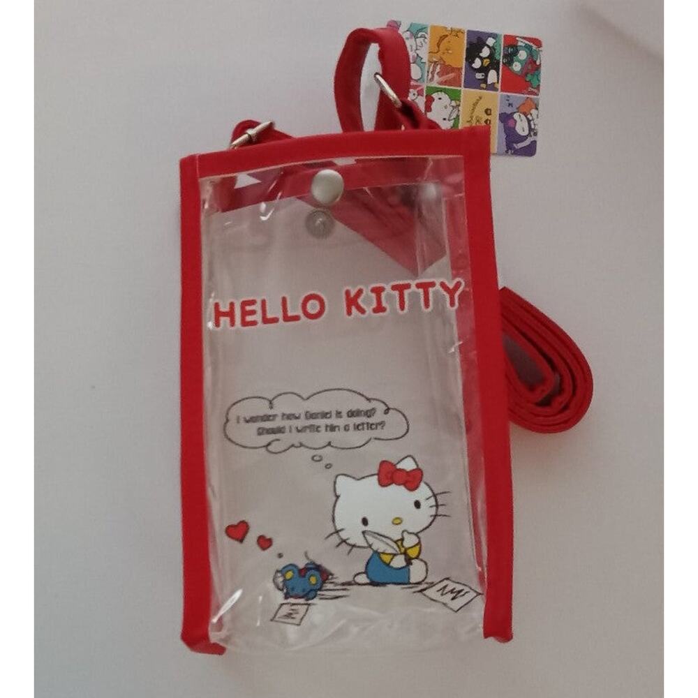 Hello Kitty transparent shoulder bag